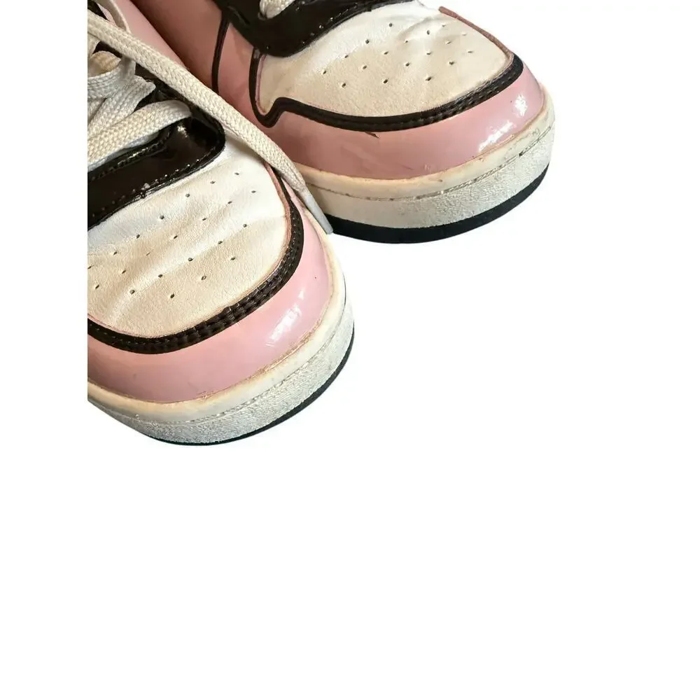 Hello Kitty Pink Sneaker Low Tops Size 8 Kawaii Y2K